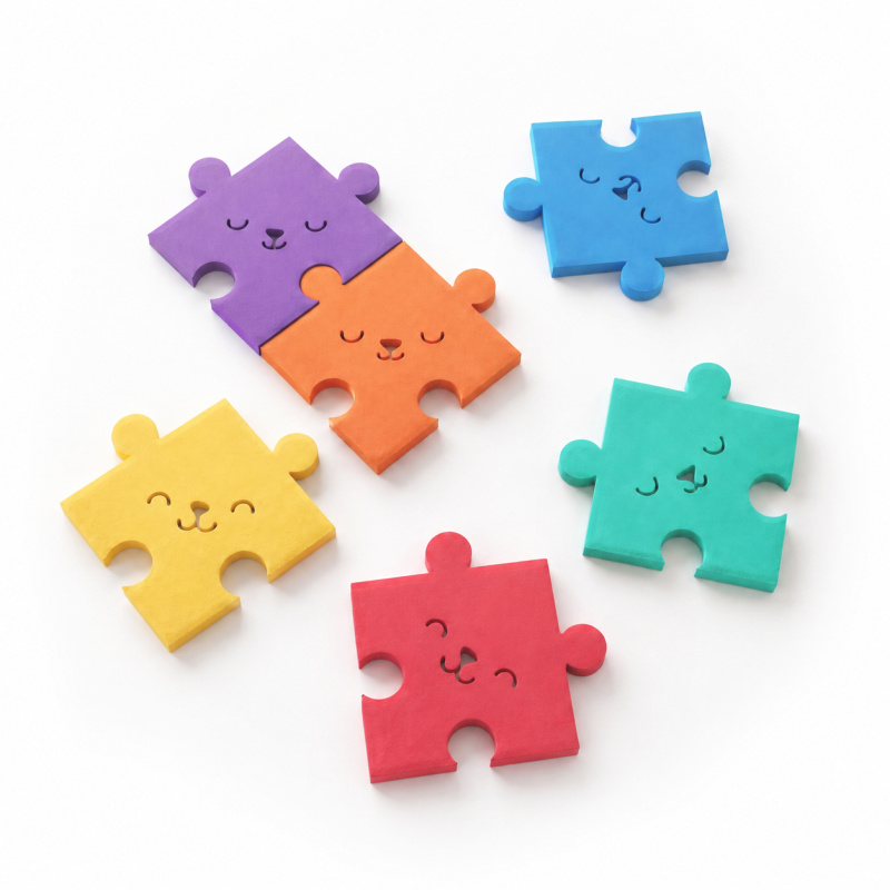 Vodolepky / Puzzle do vany / C