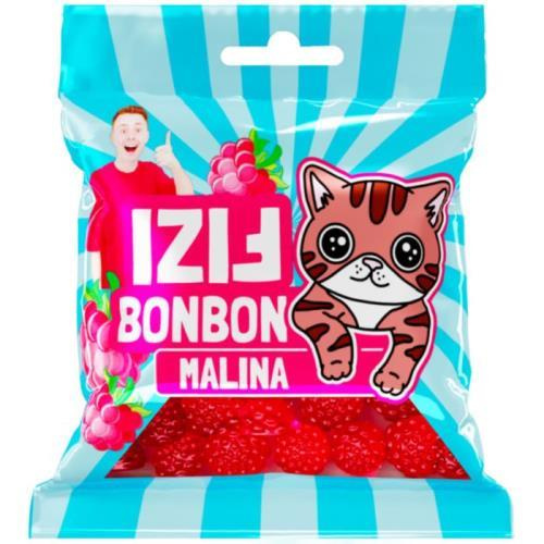 Fizi želé bonbóny malina 80g