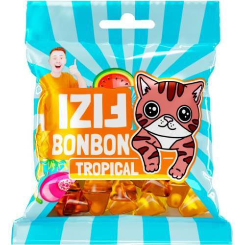 Fizi želé bonbóny tropical 80g