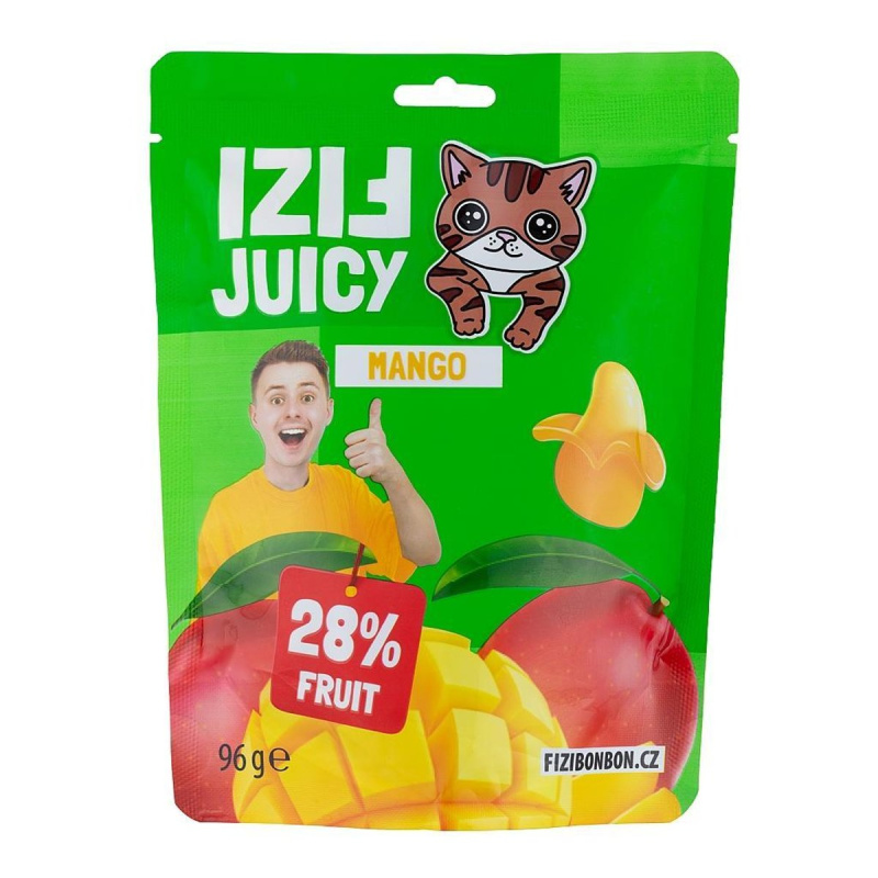 Fizi Juicy Mango želé bonbóny