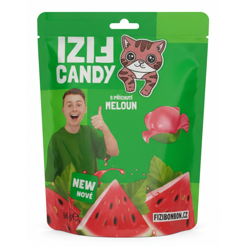 Fizi Juicy Meloun želé bonbóny