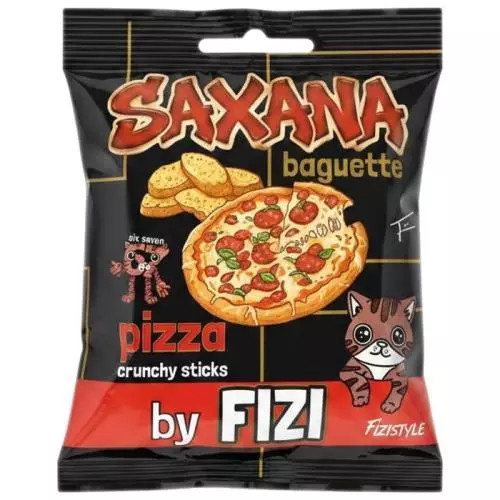 Fizi Saxana baguette Crunchy sticks pizza 30g