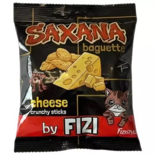 Fizi Saxana baguette Crunchy sticks chesse 30g