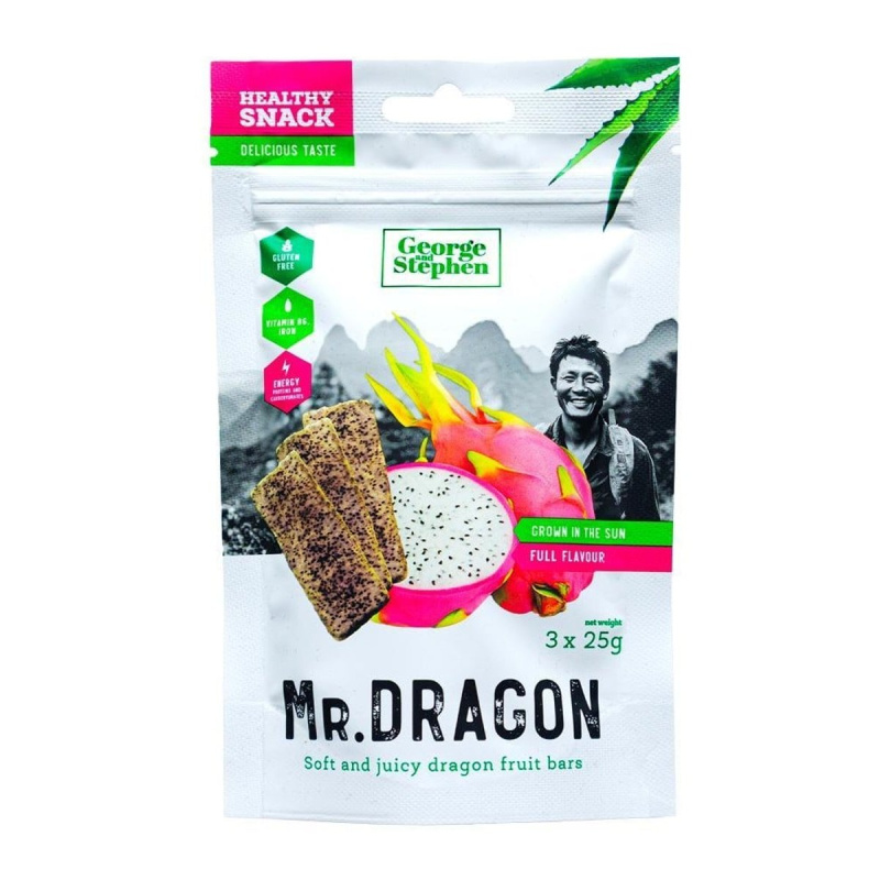 George and Stephen Mr. Dragon ovocná tyčinka 3×25g
