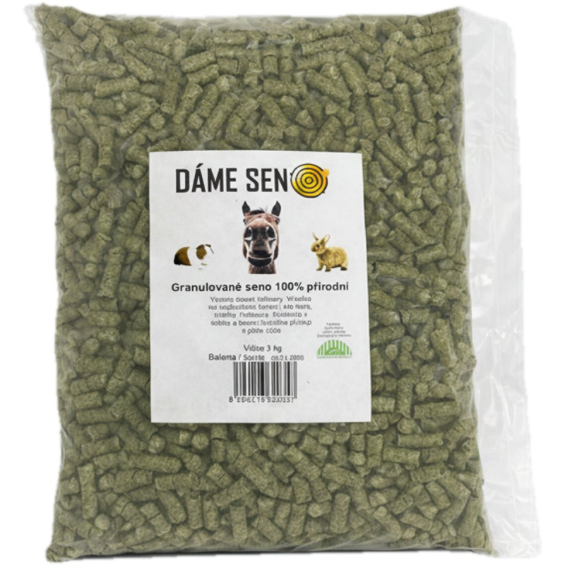 Dáme seno Granulované seno