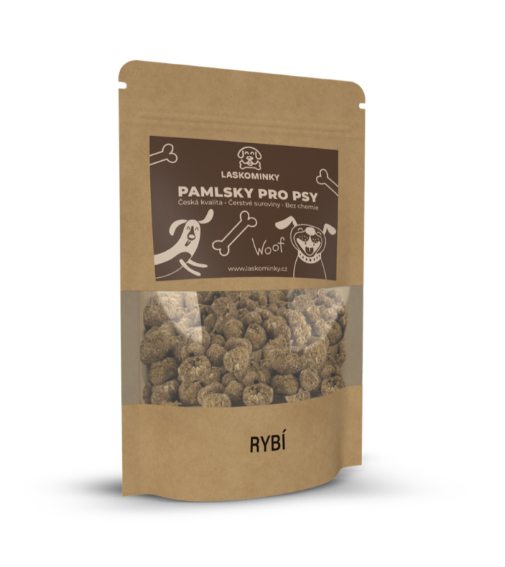 Laskominky Laksominky Pamlsky tréninkové rybí Hmotnost: 100 g