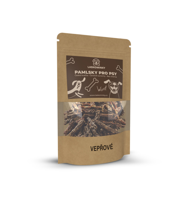 Laskominky Pamlsky vepřové Hmotnost: 200 g