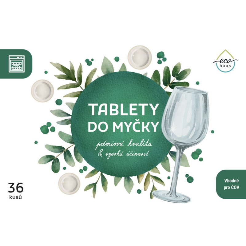 EcoHaus Tablety do myčky