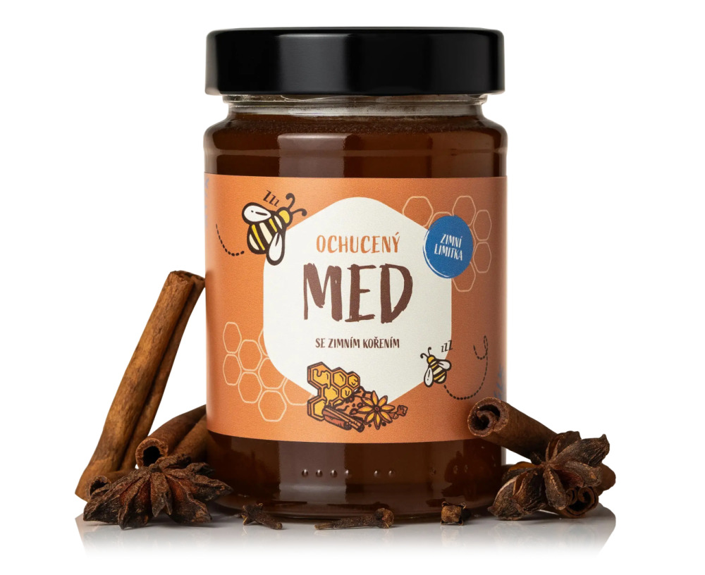 NaturalProtein Akátový med se zimním kořením