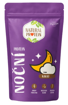 Natural Protein Noční protein 350 g - kakao