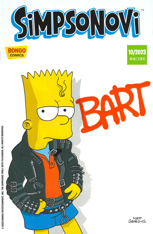 Simpsonovi 10/2023 - Matt Groening