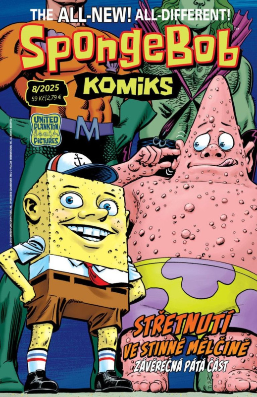 SpongeBob 8/2025 - neuveden - kniha z kategorie Komiksy