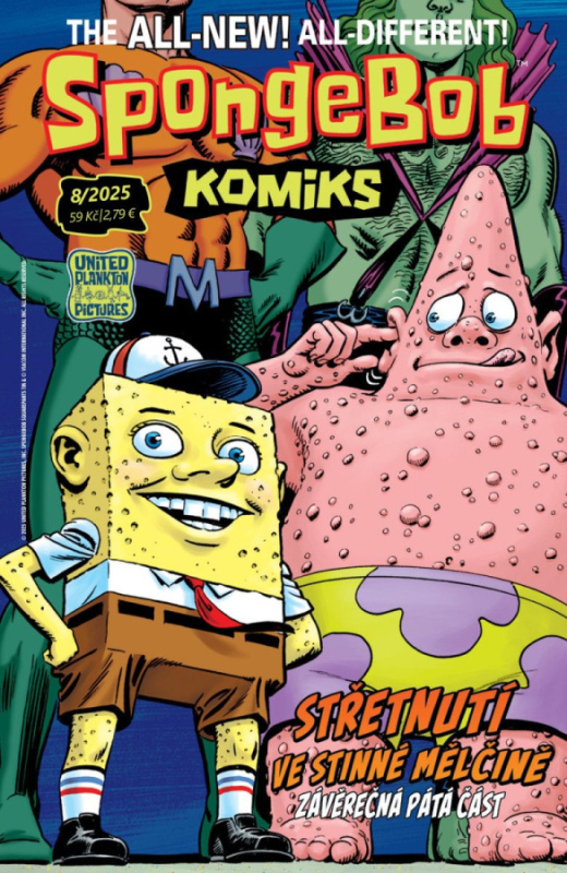 SpongeBob 8/2025 - neuveden - kniha z kategorie Komiksy