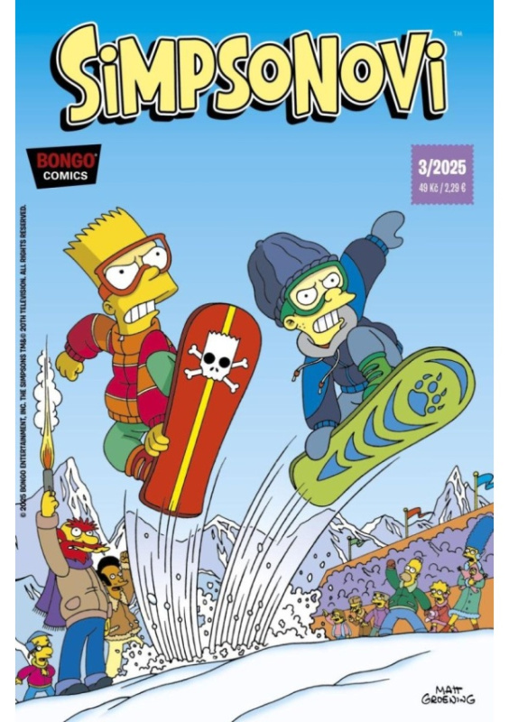Simpsonovi 3/2025 - kolektiv autorů