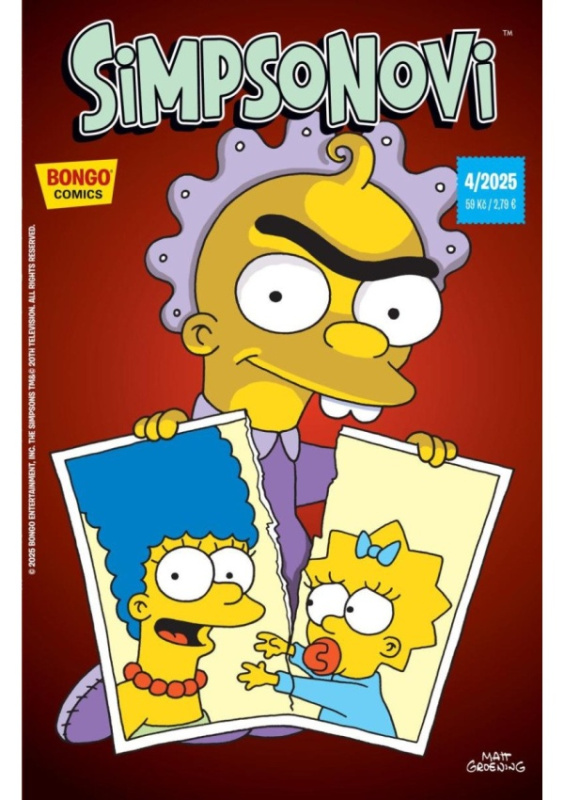 Simpsonovi 4/2025 - Matt Groening