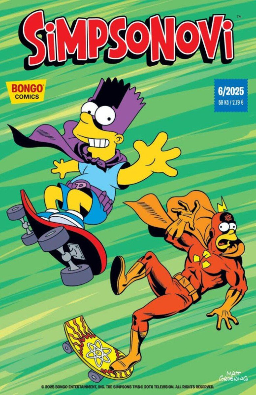 Simpsonovi 6/2025 - kniha z kategorie Komiksy