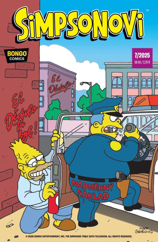 Simpsonovi 7/2025 - kniha z kategorie Komiksy