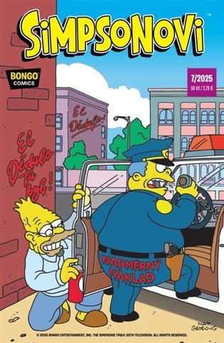 Simpsonovi 7/2025 - kniha z kategorie Komiksy