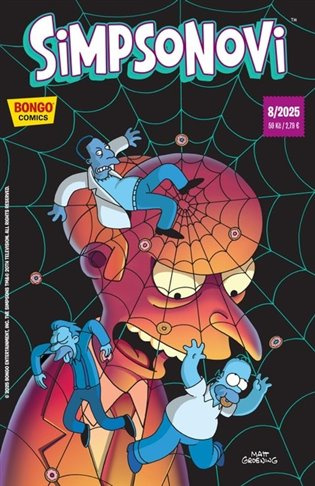 Simpsonovi 8/2025 - neuveden - kniha z kategorie Komiksy