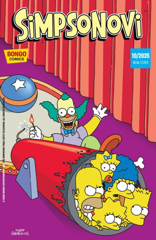 Simpsonovi 10/2025 - neuveden - kniha z kategorie Komiksy