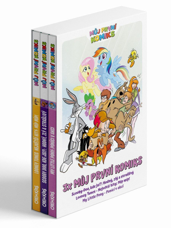 Speciální balíček: 3x Můj první komiks (Looney Tunes, Scooby-Doo, My Little Pony) - kniha z kategorie Komiksy