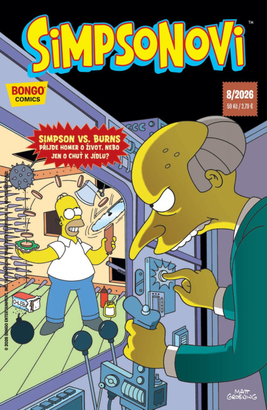 Simpsonovi 8/2026 - různí,Simpsonovi 8/2026 - různí