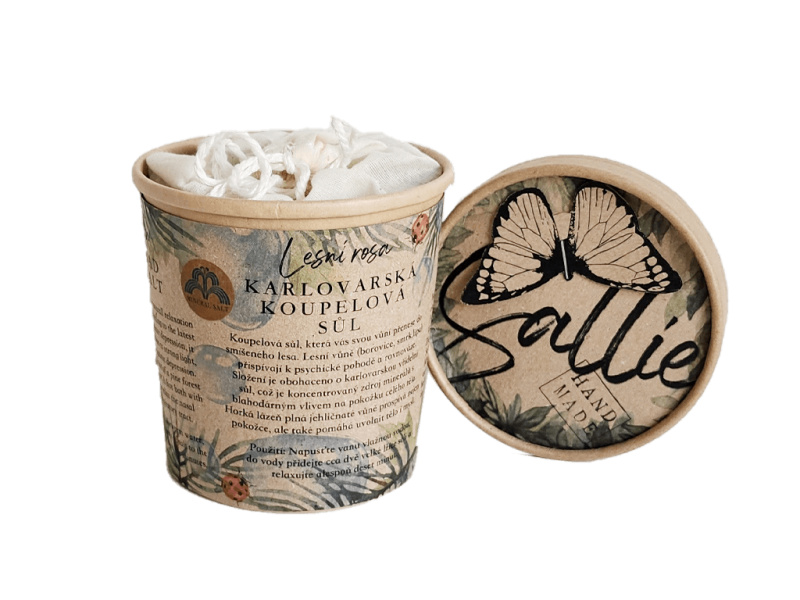 Sallie Koupelová sůl Lesní rosa, 500 g