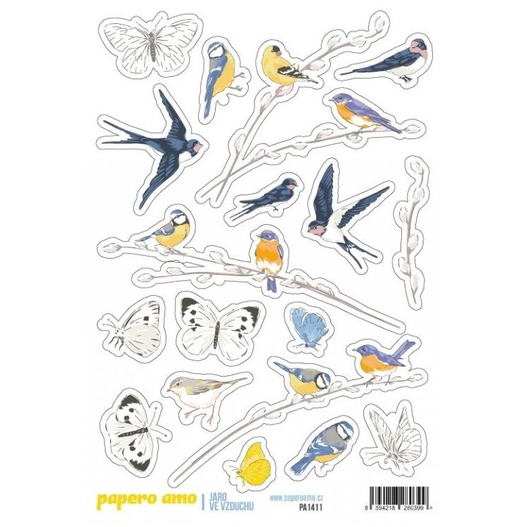 Samolepky A6 - Jaro ve vzduchu