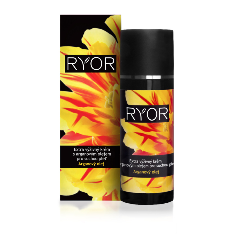 RYOR Arganový olej extra výživný krém pro suchou pleť 50 ml