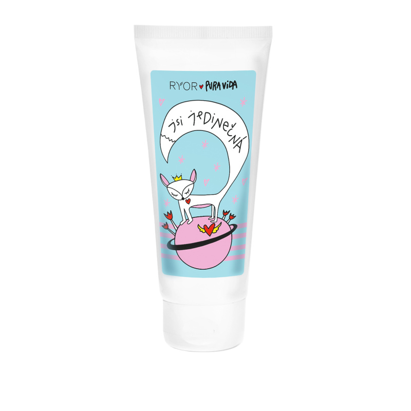 RYOR PuraVida Jsi jedinečná krém na ruce vůně Grapefruit & Black Currant 100 ml