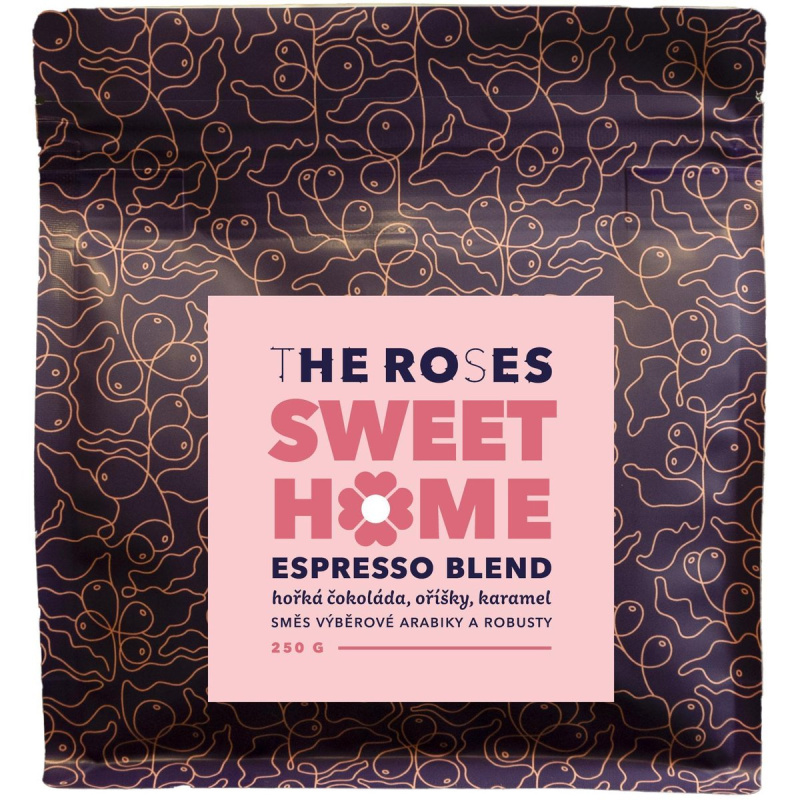 The Roses Sweet Home espresso Blend zrnková káva