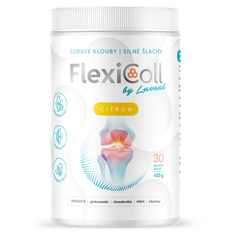 LUVENÉ FLEXICOLL Kloubní výživa citron 425 g
