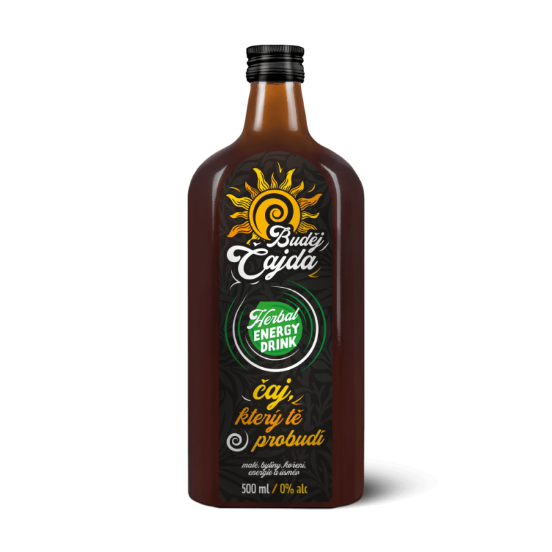 Nápoje lásky Nápoj lásky elixír soustředění BudějČajda, 500 ml