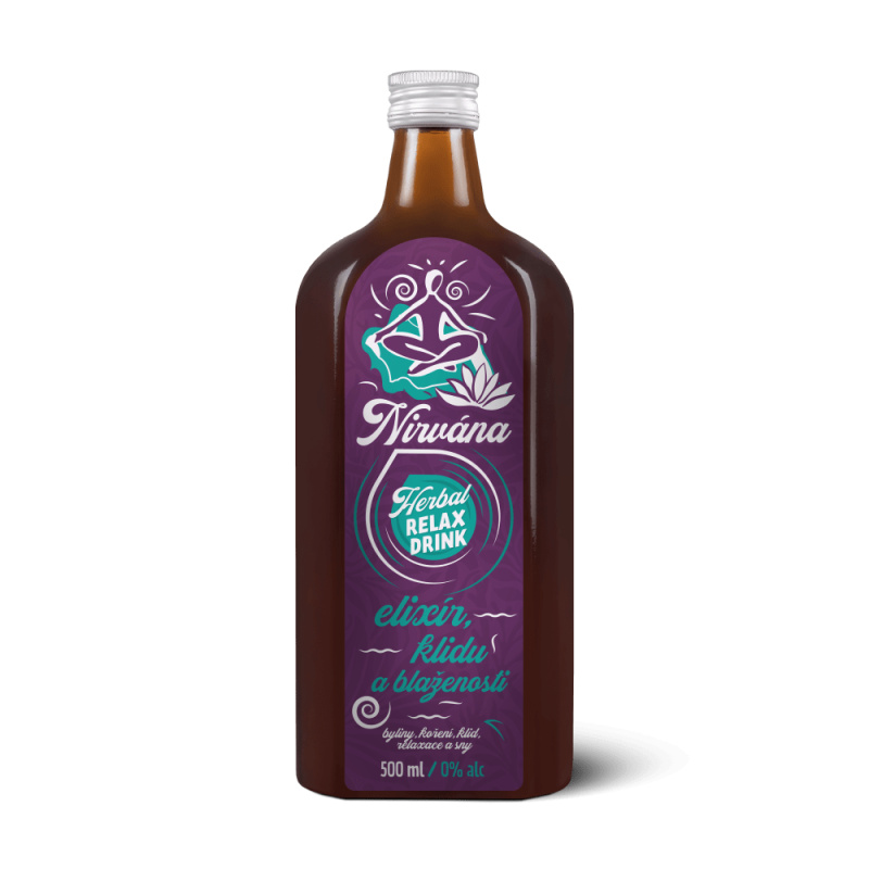 Nápoje lásky Nápoj lásky elixír relaxace a spánku Nirvána, 500 ml