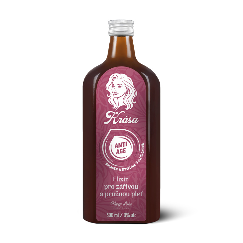 Nápoje lásky Nápoj lásky elixír pro pokožku, vlasy a nehty Krása, 500 ml