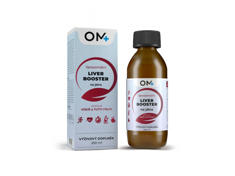 OnlineMedical Liposomální Liver Booster, 250 ml