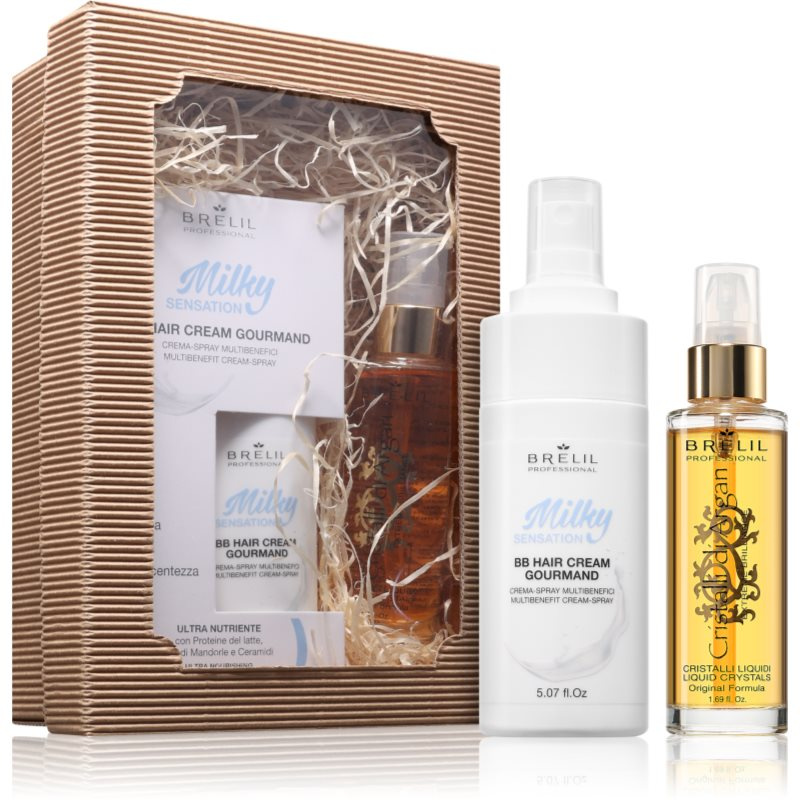 Brelil Professional Gift Set dárková sada pro lesk a hebkost vlasů