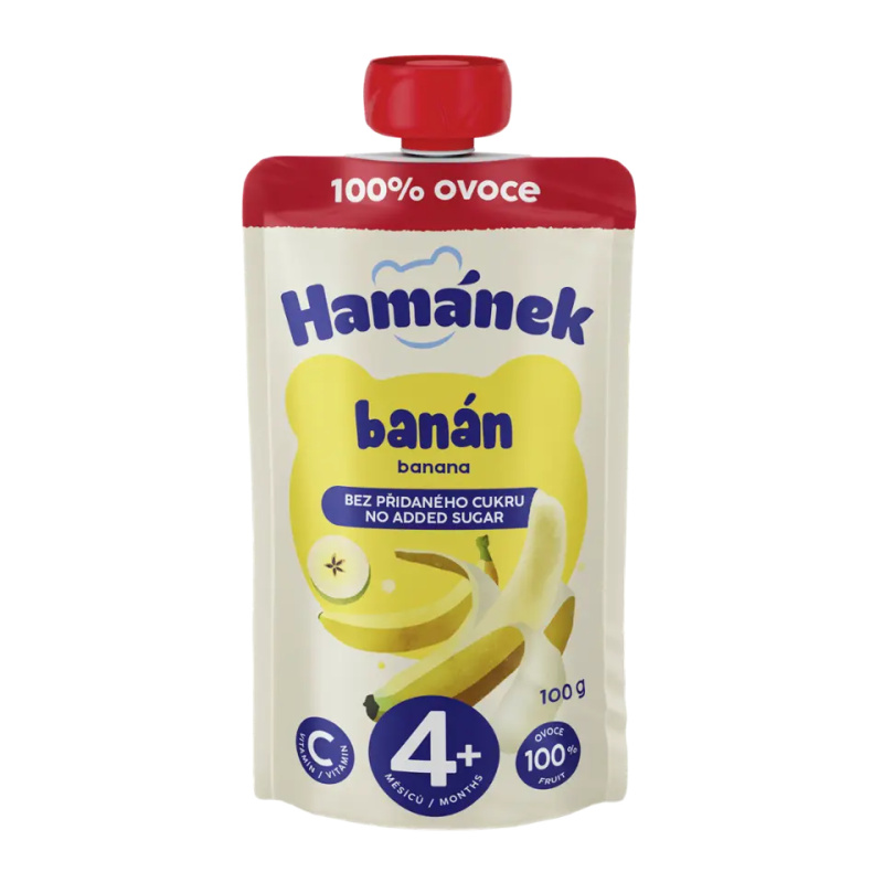Hamánek Banán ovocná kapsička