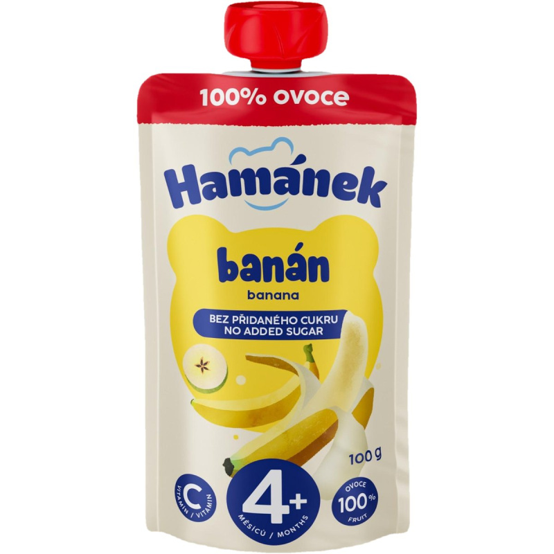 Hamánek Banán ovocná kapsička