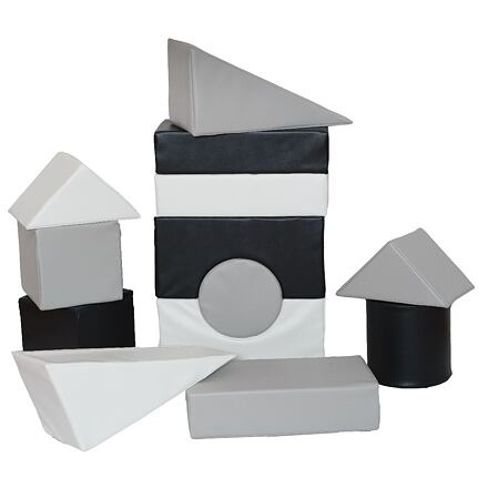 Moliplay Molitanová stavebnice Chess 13 dílů velikost XXL