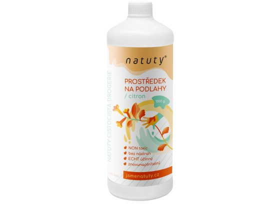 Natuty Prostředek na podlahy citron