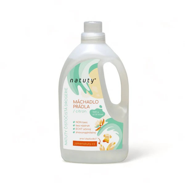 Natuty Máchadlo prádla citron (1,5 kg)