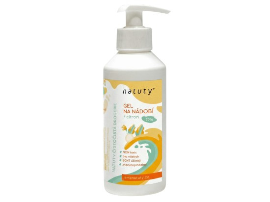 Natuty Gel na nádobí citron