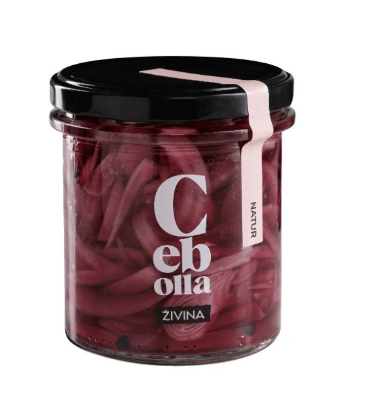 Živina Cebolla mexická nakládaná červená cibule, 330 g