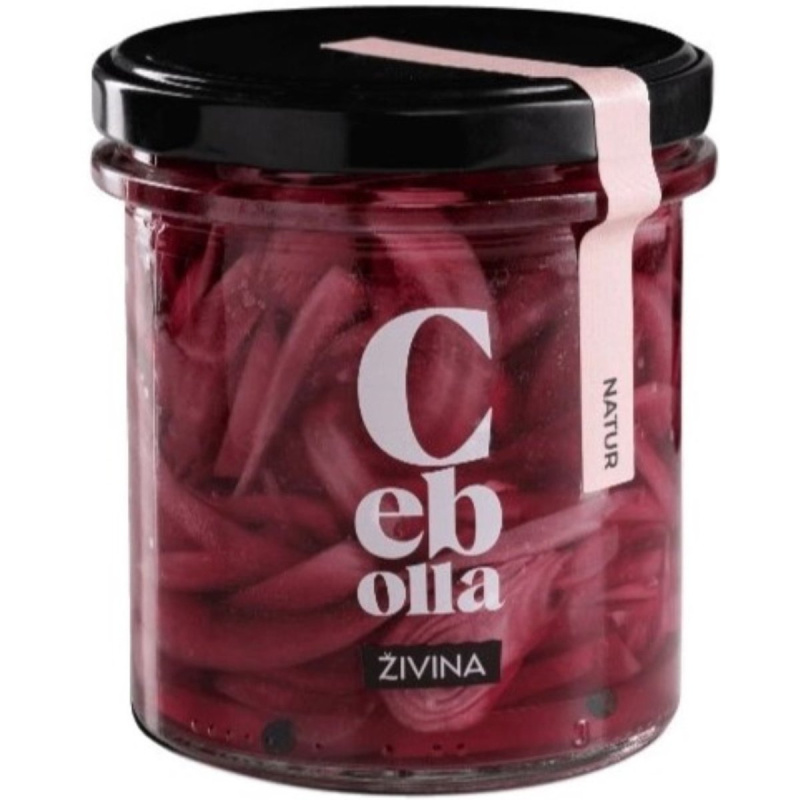 Živina Cebolla mexická nakládaná červená cibule, 330 g