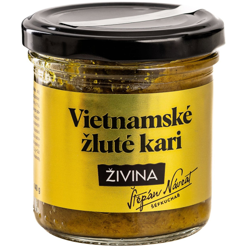 Živina Vietnamská žlutá kari pasta středně pálivá, 140 g
