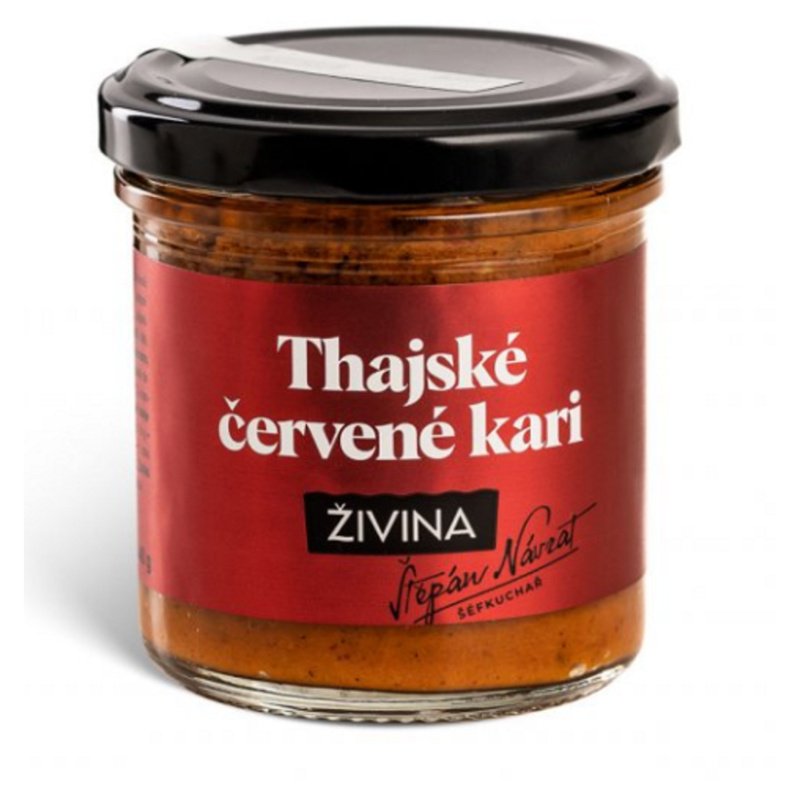 Živina Thajská červená kari pasta extra pálivá, 140 g