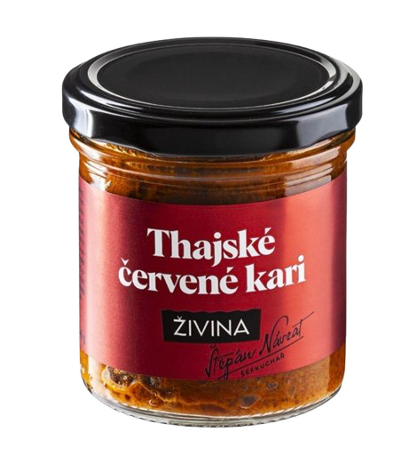 Živina Thajská červená kari pasta extra pálivá, 140 g