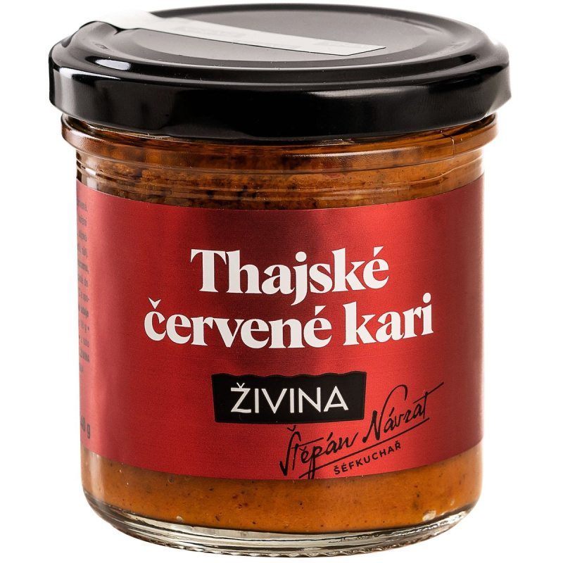 Živina Thajská červená kari pasta extra pálivá, 140 g