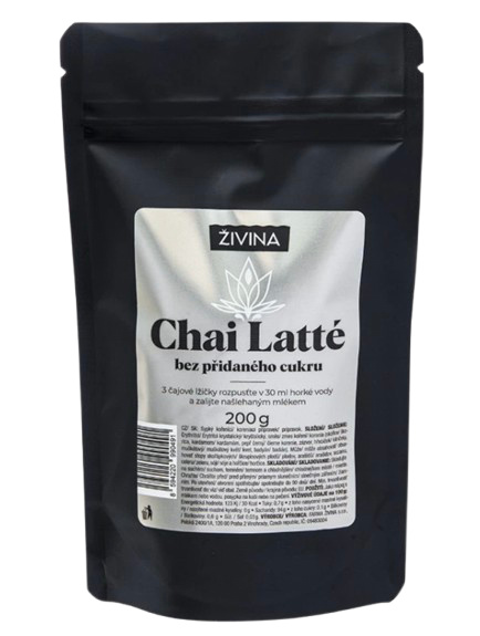 Živina Chai Latté bez přidaného cukru, 200 g
